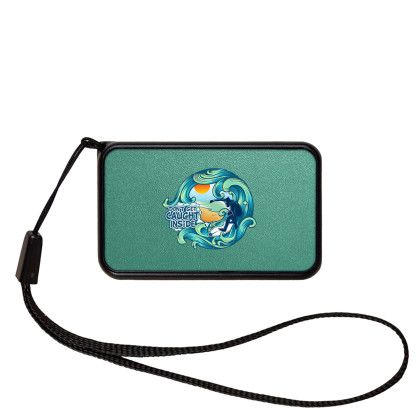 Custom UL 1000mAh NanoCharge Colorful Power Bank - Mint 