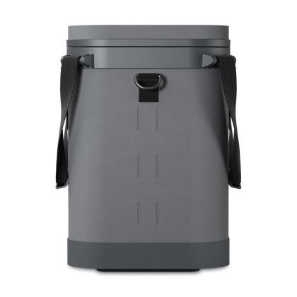 Custom Dometic Recon ZL Welded Cooler - Small - Silt - Back View