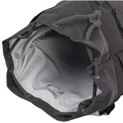 Custom New Balance Canvas Backpack - Black Open View 