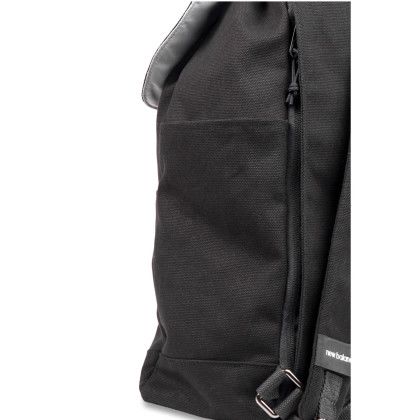 Custom New Balance Canvas Backpack - Black Side View 