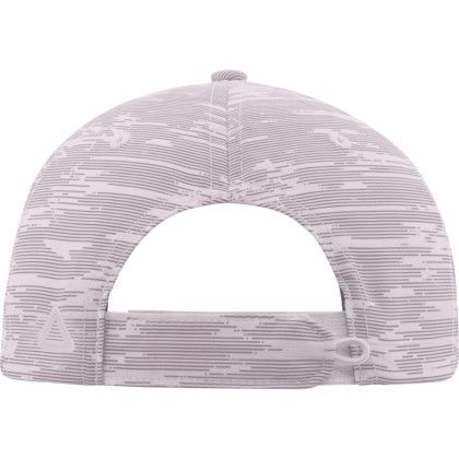 Custom Ahead The Streaker Performance Cap - White/Grey Back View 