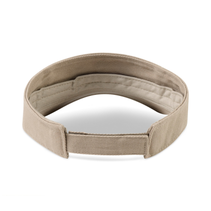 Custom Merrimack Hat Co. Sun & Sport Visor - Khaki - Back View