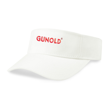 Custom Merrimack Hat Co. Sun & Sport Visor - White - Side View