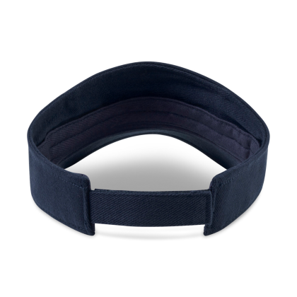 Custom Merrimack Hat Co. Sun & Sport Visor - Navy - Back View
