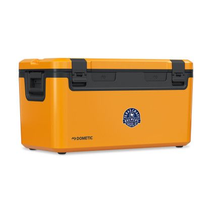 Custom Dometic Recon 69L Cooler - 100 Can - Glow Side View Custom Dometic Recon 69L Cooler - 100 Can - Glow Side View