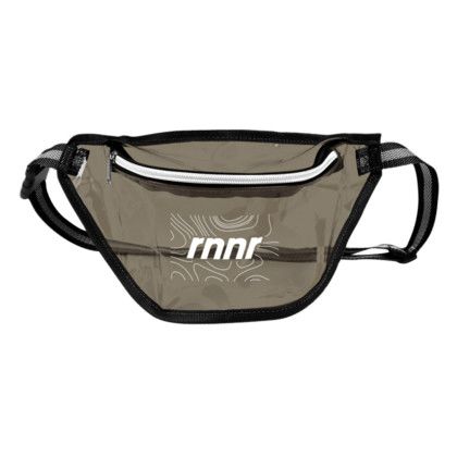 Custom Ann Arbor Transparent Waist Pack - Smoke Custom Ann Arbor Transparent Waist Pack - Smoke