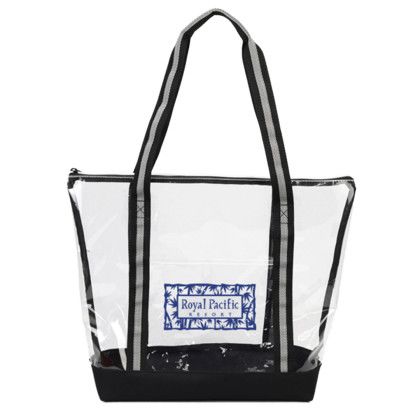 Custom Anaheim Clear Tote - Clear Custom Anaheim Clear Tote - Clear