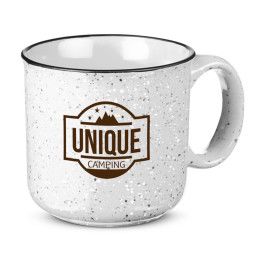 Customized Campfire Ceramic Mug - White Customized Campfire Ceramic Mug - White