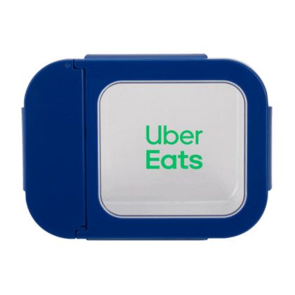 Custom Glass Bento Box - Blue