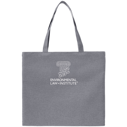 Custom RejuVe Heather Lite Executive Tote Bag - Gray 