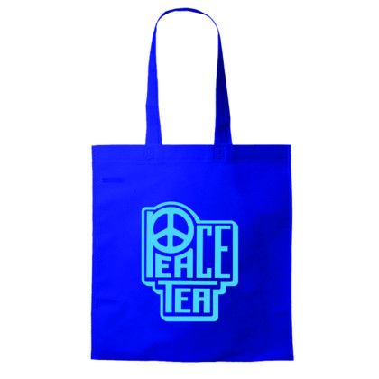 Custom Carina Popular Non-Woven Reusable Tote Bag - Blue 