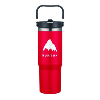 Custom Memphis 30 oz Top Handle Tumbler - Red
