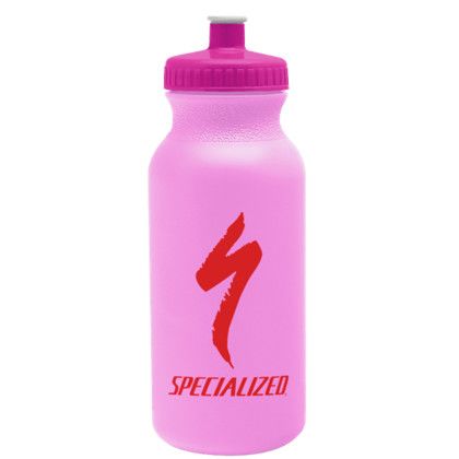 Custom Road Rebel 20 oz Bike Bottle - Colors w/Push-Pull Lid - Awareness Pink Custom Road Rebel 20 oz Bike Bottle - Colors w/Push-Pull Lid - Awareness Pink