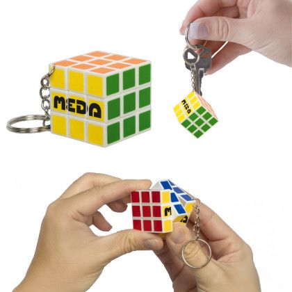Custom Puzzle Cube Keychain Custom Puzzle Cube Keychain