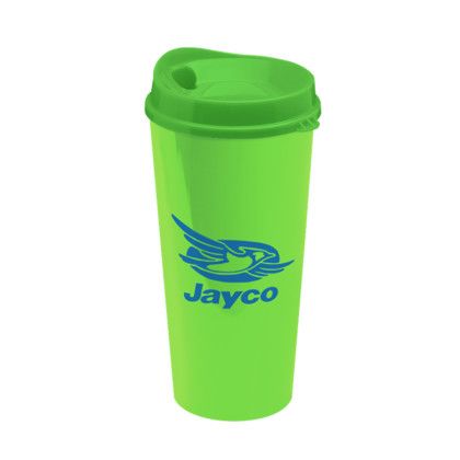 Custom Gear Grinder 20 oz Auto Tumbler - Lime Green 