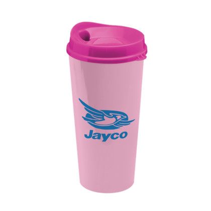 Custom Gear Grinder 20 oz Auto Tumbler - Awareness Pink 