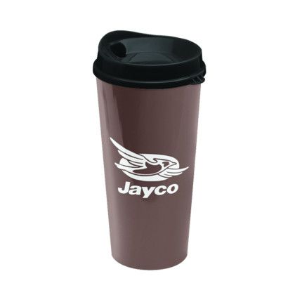Custom Gear Grinder 20 oz Auto Tumbler - Mocha Mousse 