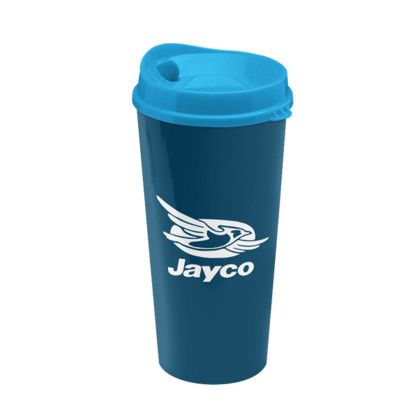 Custom Gear Grinder 20 oz Auto Tumbler - Steel Blue 