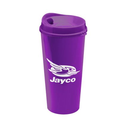 Custom Gear Grinder 20 oz Auto Tumbler - Violet 