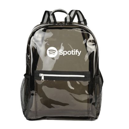 Columbus Clear Backpack - Smoke