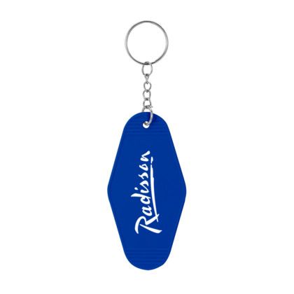 Custom Hotel California Keytag - Blue 