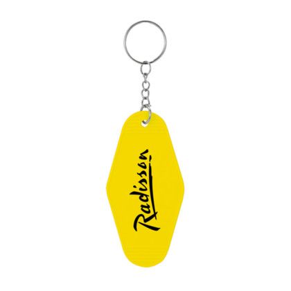 Custom Hotel California Keytag - Yellow 