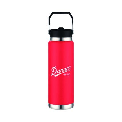 Custom Manchester 30 oz Vacuum Water Bottle - Red