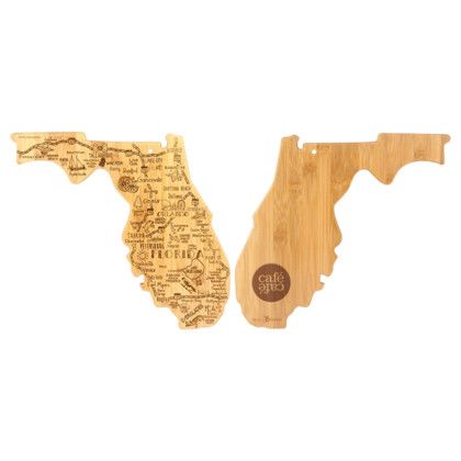 Custom U.S. Destination Bamboo Cutting and Serving Boards - Florida 