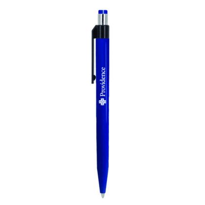 Custom On Point Recycled Ballpoint Pen - Blue