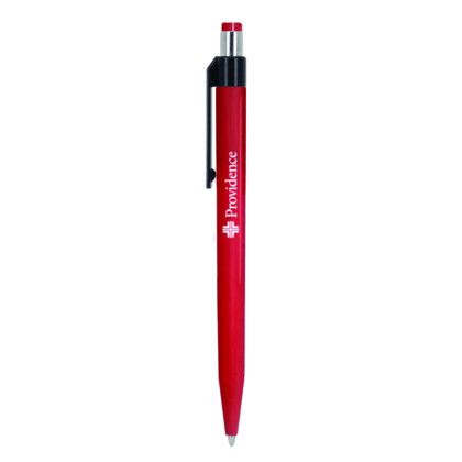 Custom On Point Recycled Ballpoint Pen - Red