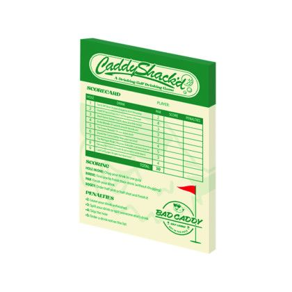 Custom Post-it 4" x 6" Full Color Notes- 50 pages - Side View