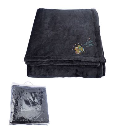 Custom Mink Touch Luxury Fleece Blanket - Black Custom Mink Touch Luxury Fleece Blanket - Black