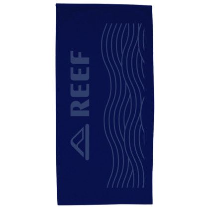 Custom Basic Weight Colored Beach Towel Tone on Tone - Navy 