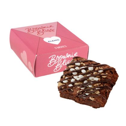 Custom Brownie Bliss Box - S'mores Gourmet Brownie Custom Brownie Bliss Box - S'mores Gourmet Brownie