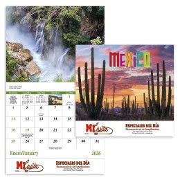 Mexico- Stapled Calendar