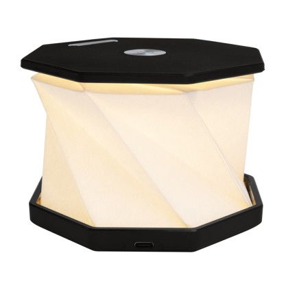 Custom Rechargeable LED Collapsible Lantern - Black Custom Rechargeable LED Collapsible Lantern - Black