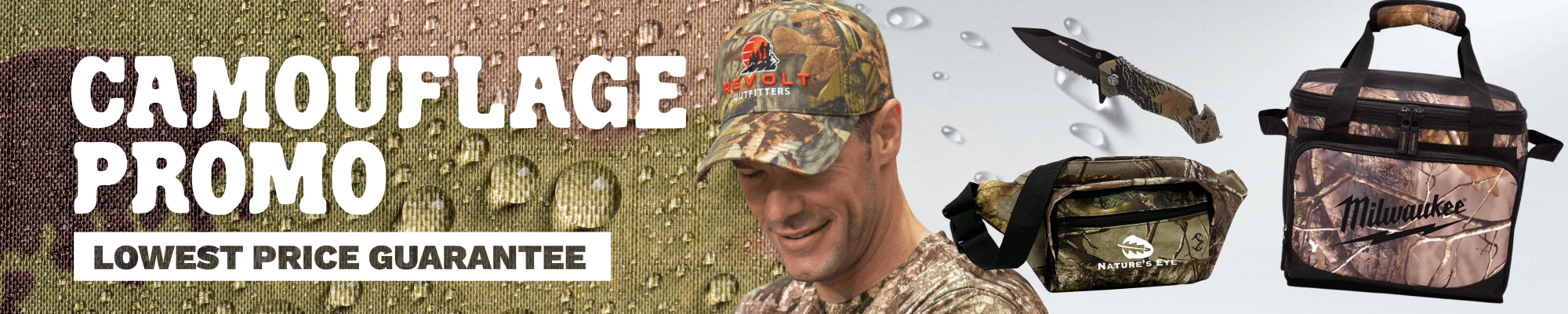 Custom Camo Giveaways with Your Logo