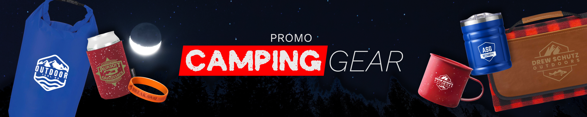 Promotional Camping Gear & Custom Camping Supplies with Company Logo