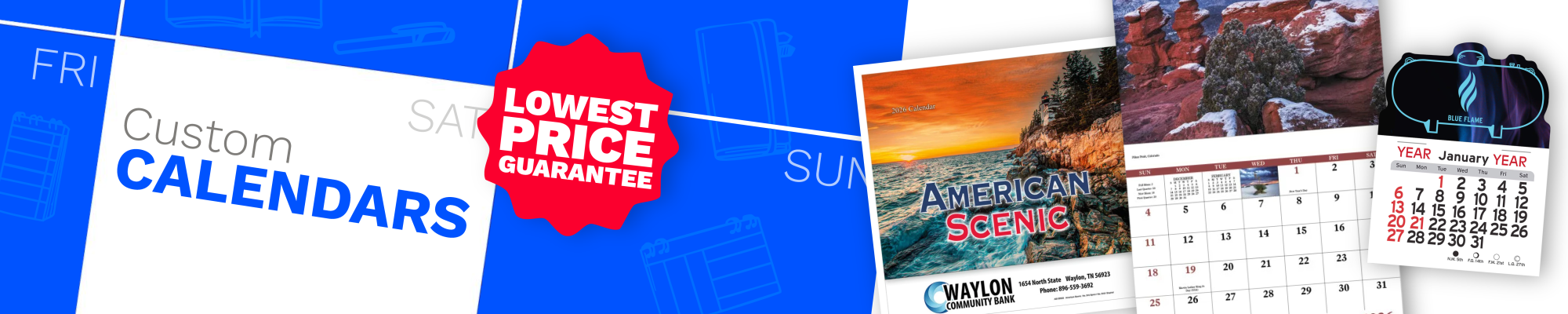 Custom Promotional Calendars