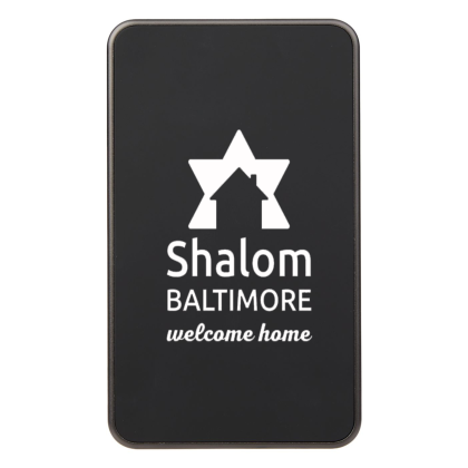 Custom mophie Powerstation Plus Ultra 10,000 mAh Power Bank with AC Plug - Black