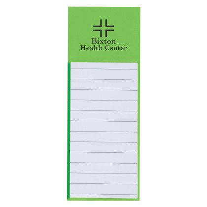 Custom Magnetic Note Pad - Lime 