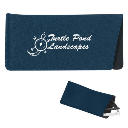 Custom Neoprene Eyeglass/Sunglass Case - Navy Custom Neoprene Eyeglass/Sunglass Case - Navy