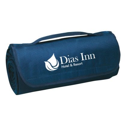 Custom Sweatshirt Roll-Up Blanket - Transfer - Dark Blue