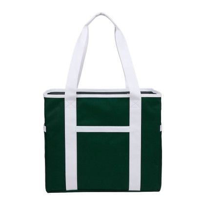 Custom Varsity Club Tote - Green Custom Varsity Club Tote - Green