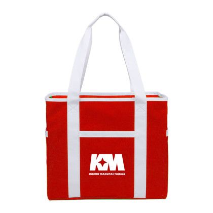 Custom Varsity Club Tote - Red Custom Varsity Club Tote - Red