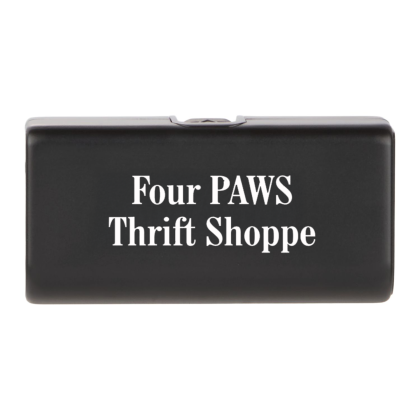 Custom Stay Powered 1200 mAh Power Bank with Type-C Tip - Black