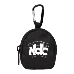 Custom Mini Backpack Bag Charm - Black