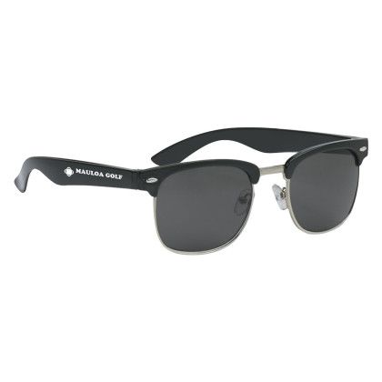 Custom Panama Sunglasses - Black Custom Panama Sunglasses - Black