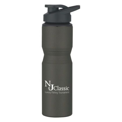 Aluminum Sports Bottle - 28 Oz - Matte Black 