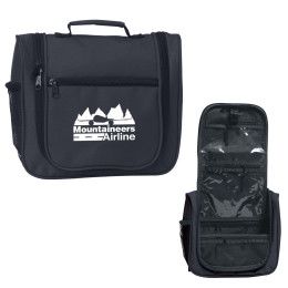 Custom Deluxe Personal Travel Gear Bag - Black